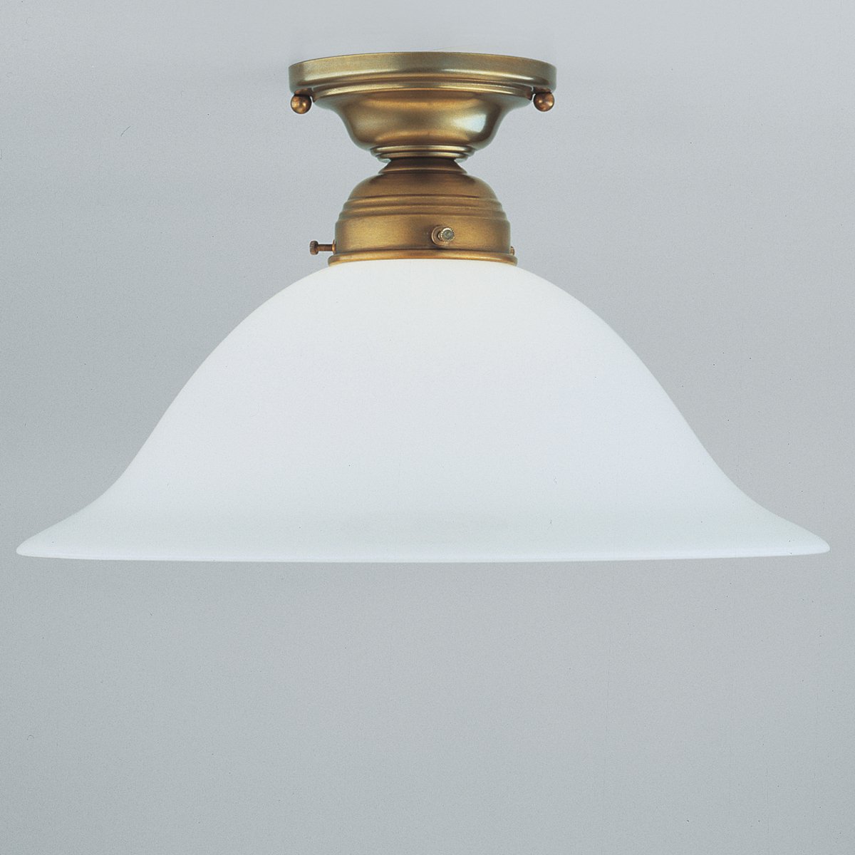 IDA klassische Deckenlampe mit verschiedenen Glasschirmen von Berliner  Messinglampen günstig kaufen in Ihrem Lampen Onlineshop