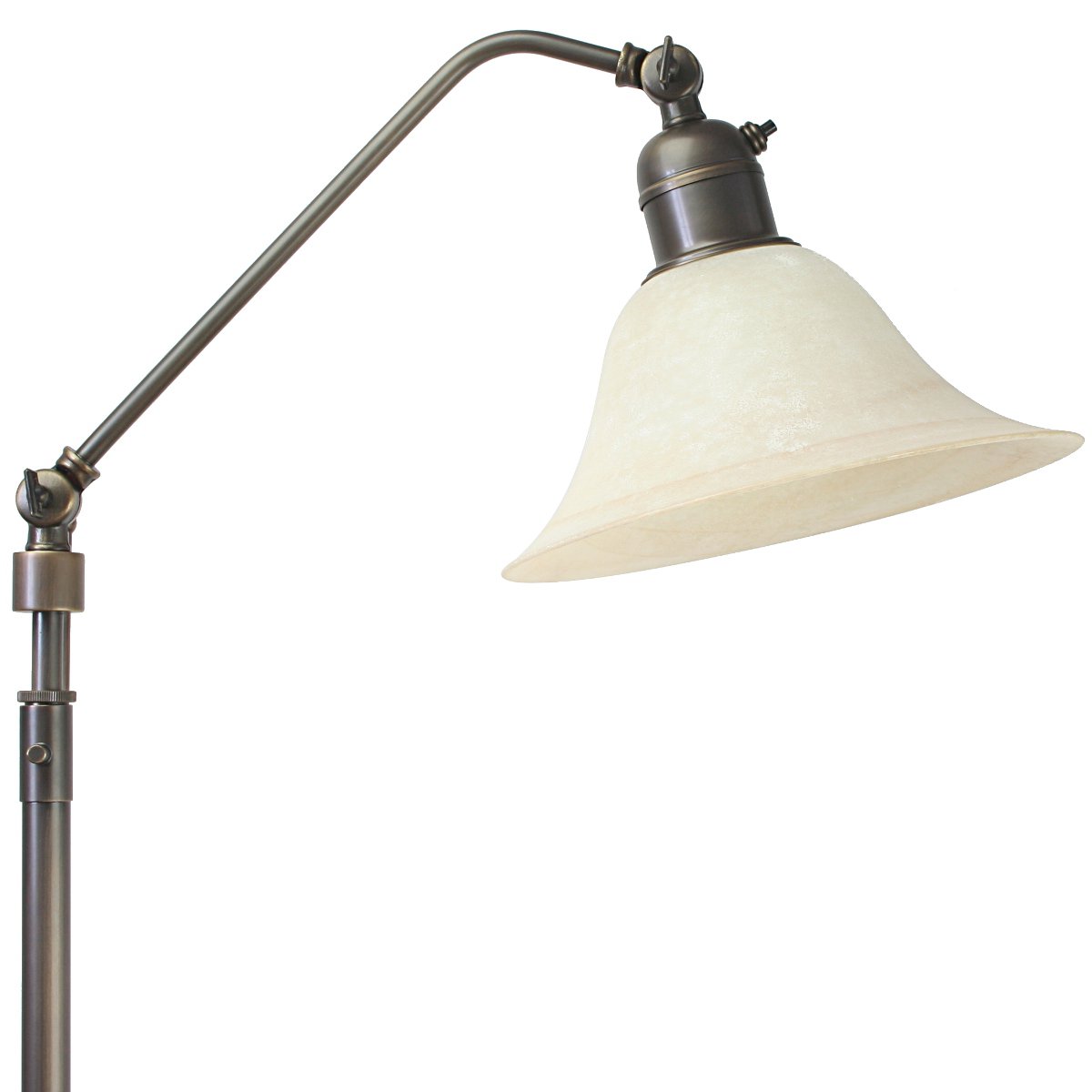Glasschirm Landhausstil Stehlampe Menzel Leselampe im mit von modernen und Leuchten