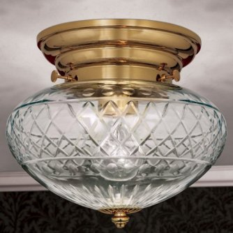 Klassische Opalglas Deckenleuchte mit zur Wohnraumbeleuchtung