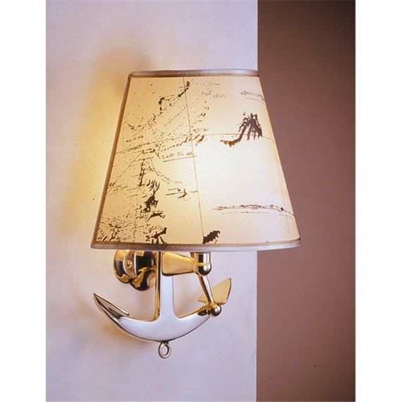 Wandlampe mit Anker-Elemente